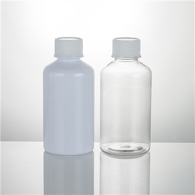 백색 명확한 구두 액체 포장 병